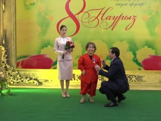 Өңір дамуына үлес қосқан нәзік жандылар марапатталды