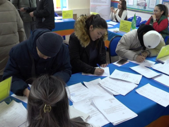 В Актобе прошла ярмарка вакансий