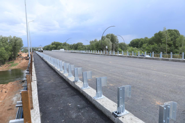Новый мост на Кирпичный готовят к открытию