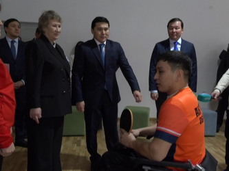 Мүмкіндігі шектеулі жандарға арналған спорт кешені ашылды