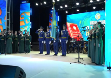 Ақтөбеліктер Конституция күнін атап өтті