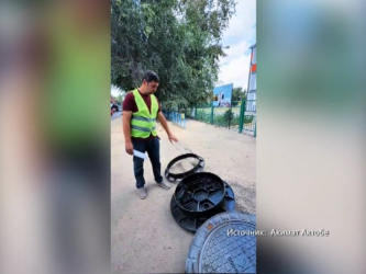 Плавающие люки и другие новости модернизации актюбинских дорог