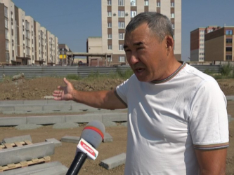 Ғ.Жұбанова көшесінде жол құрылысы жұмыстар қарқынды жүріп жатыр