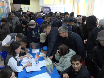 Мансап орталығында бос жұмыс орындары жәрмеңкесі ұйымдастырылды