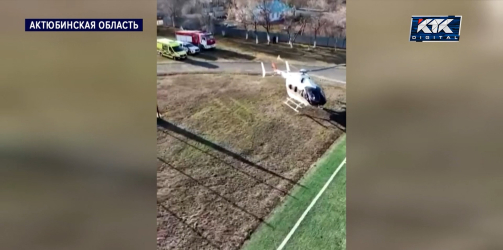 Новорожденную на вертолёте доставили из Бадамши