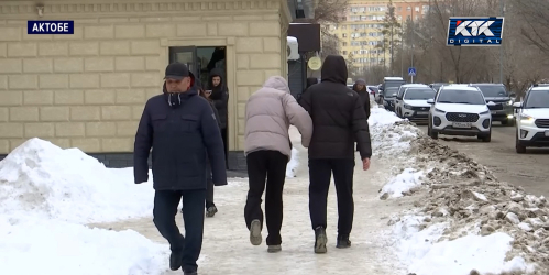 Актобе превратился в сплошной каток