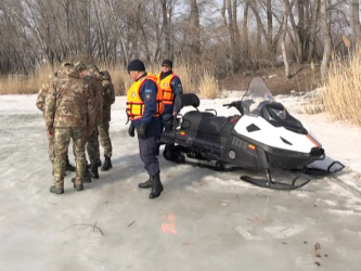 Елек өзеніндегі мұз жарылды