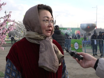 Аймақта бүгін 2 жарым тонна наурыз көже асылды