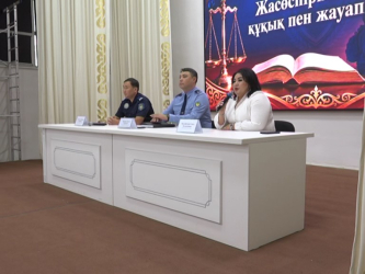 Ақтөбе автожол колледжінде жастардың қауіпсіздігі мен болашағы жөнінде кездесу өтті