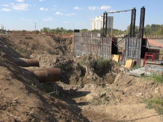 Новая дамба поможет Саздинке снова стать полноводной