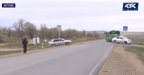 Темнота на дороге в пригороде Актобе оборачивается десятками ДТП