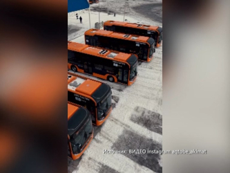 На городские маршруты Актобе выйдут новые электробусы