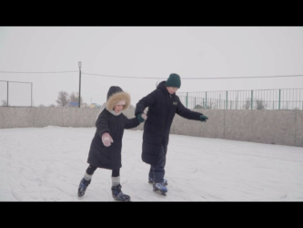 Ледовую площадку в поселке Коктобе обустроила Актюбинская медная компания