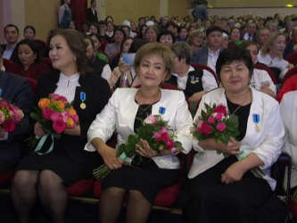 Әлеуметтік қызметкерлер құрметке бөленді