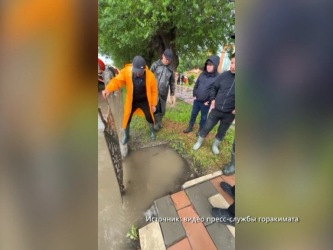 Почти годовая норма осадков выпала за три недели в Актобе