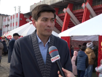 Наурыз в Актобе: гуляния у Центрального стадиона