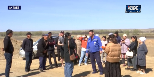 Скандалом обернулось строительство водопровода в Актобе
