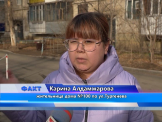 Жители актюбинского двора недовольны качеством работ по благоустройству