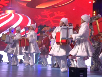 Актюбинские школьники посетили Ёлку акима города