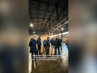 Заместитель акима области посетил объекты бизнеса