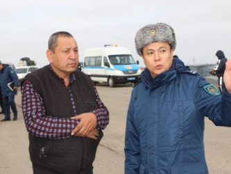 Облыстың бас полицейі тас жолдарды тексерді